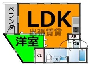 TRIBUTE栄生【3階】の間取り