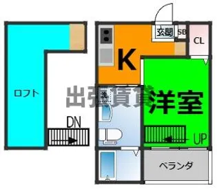 リゾレステ熱田【1階】の間取り