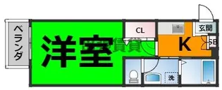 リブレア白鳥【2階】の間取り
