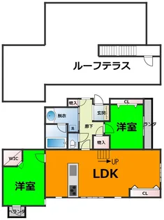 グレイスレジデンス八事【4階】の間取り