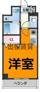 アルバ志賀本通【7階】の間取り