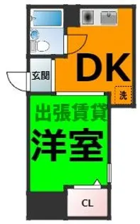 チサンマンション広小路【9階】の間取り