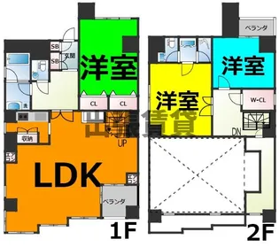 バードヒル伏見【10階】の間取り