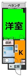 クレスト泉【9階】の間取り