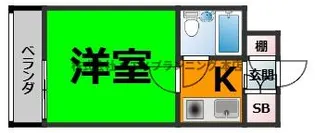 ライオンズマンション熱田神宮公園【4階】の間取り