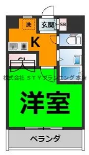 ビハーラ白壁【2階】の間取り
