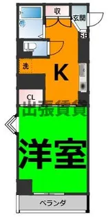 クラフトアルス【3階】の間取り