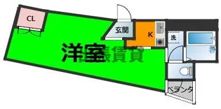 クレセール花の木【3階】の間取り