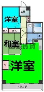 アメニティ雁道【11階】の間取り