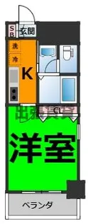 チェルトヴィータ【3階】の間取り