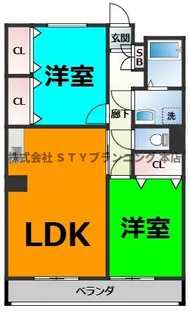 グレース井ヶ谷【4階】の間取り