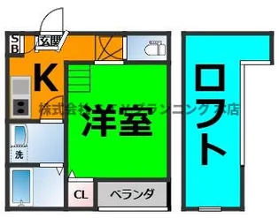 サイプレスト松原町【2階】の間取り