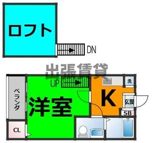 Stage本陣【2階】の間取り