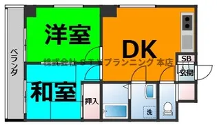 フォンテ名昭【3階】の間取り