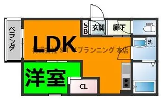 MOVE本陣PREMIO【3階】の間取り