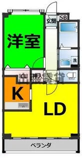 リアライズ稲永駅前【4階】の間取り