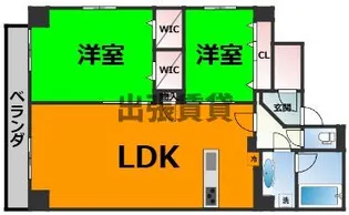JMFレジデンス名駅南【2階】の間取り