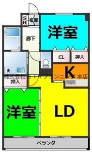 ミュートス神の倉Ⅰ【2階】の間取り
