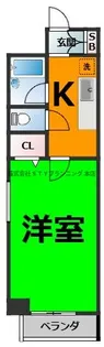 1Kの間取り画像