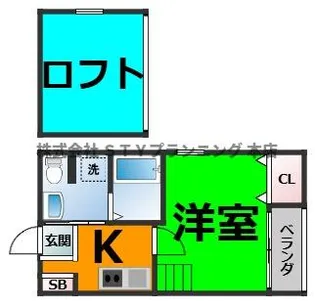 アモーレ笠取【2階】の間取り