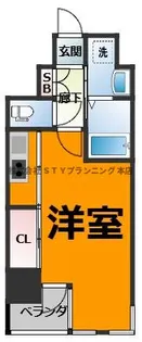 the platinum【9階】の間取り