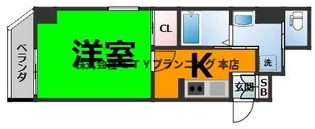 the platinum【9階】の間取り