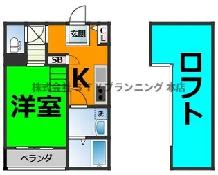 auram千種【1階】の間取り