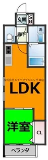 naeshiro kibaco【1階】の間取り