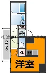 S-RESIDENCE上前津【8階】の間取り