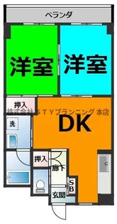 メイプル金山【5階】の間取り