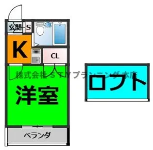 セリニティ 鶴舞【2階】の間取り