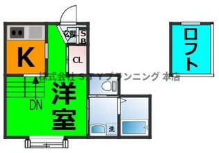 BLANC DE BLANCS【1階】の間取り