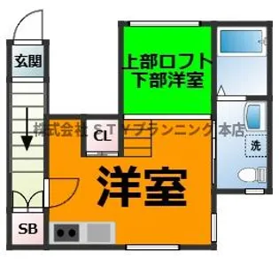 BLANC DE BLANCS【2階】の間取り