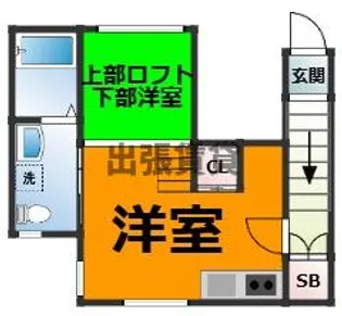 Blanc de blancs(ブラン ドゥ ブラン)【2階】の間取り