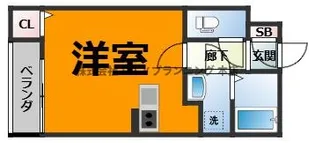 Calm御器所【1階】の間取り