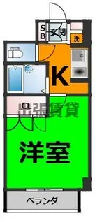 Muse Mizuho【1階】の間取り