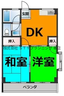 青杏ビル【3階】の間取り