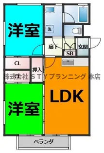 アプト岩崎台【1階】の間取り