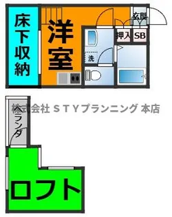 Lucia Hills名駅北【1階】の間取り