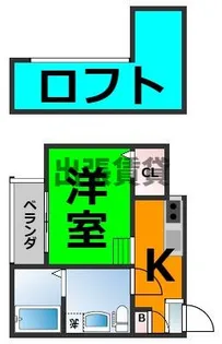Ivy菊井【1階】の間取り