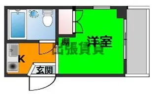 プレスイン名城東【5階】の間取り