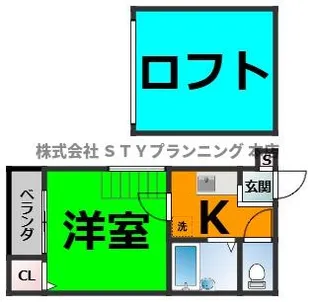 シェーネスハイム八剱【2階】の間取り