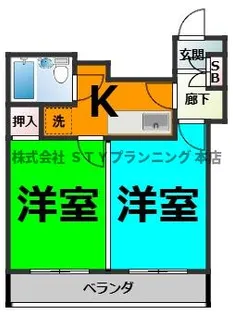ライオンズマンショングリーン久屋大通【7階】の間取り