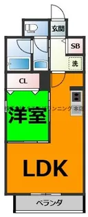 レジデンシア尾頭橋駅前【5階】の間取り