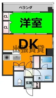 グランデュール東桜【5階】の間取り