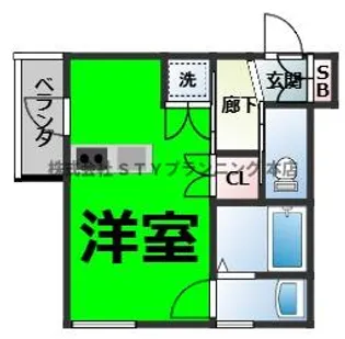 プランドール平針【3階】の間取り