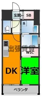ISM平安通【4階】の間取り