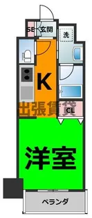 レジデンス東別院スクエアⅡ【12階】の間取り