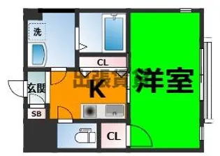 アーバンハイツ中町Ⅱ番館【1階】の間取り