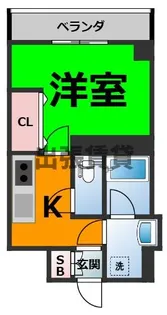 レジデンシア泉Ⅰ【4階】の間取り